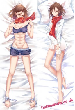 Attack on Titan Anime Mikasa Ackerman Dakimakura Japanese Pillow Cover