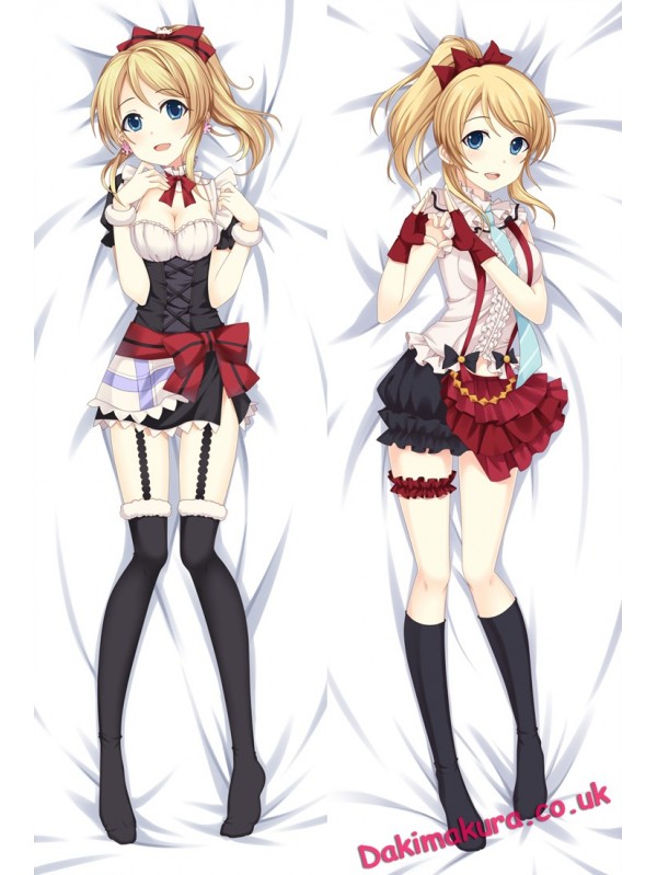 Love Live Ayase Eli Anime Dakimakura Japanese Pillow Cover