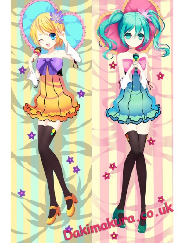 Vocaloid Hatsune Miku -Kagamine Rinlen Anime Dakimakura Japanese Pillow Cover