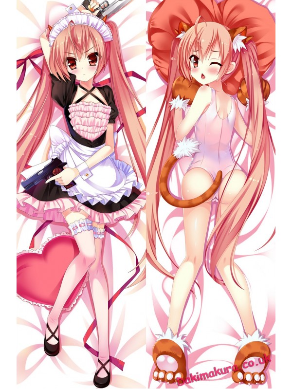 Aria Kanzaki - Aria the Scarlet Ammo Anime Dakimakura Japanese Hugging Body Pillow Cover