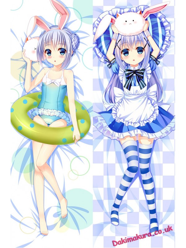 Is the Order Rabbit Anime Dakimakura Japanese Love Body Pillow Cover