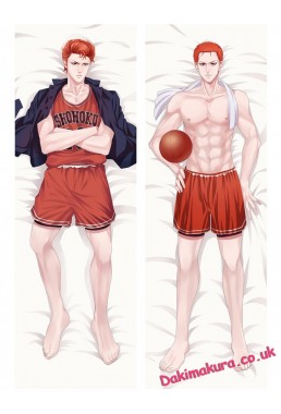 Hanamichi Sakuragi - Slam Dunk Male Anime Dakimakura Japanese Hugging Body Pillow Covers