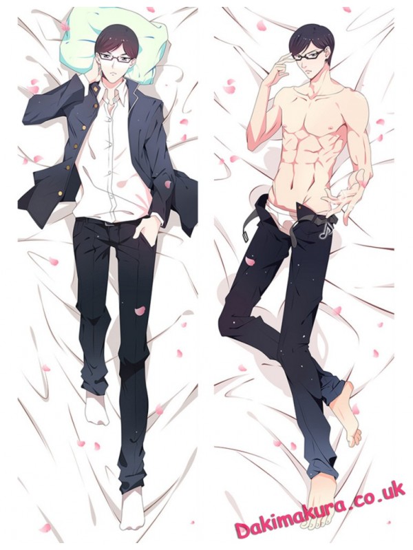 Haven't You Heard I'm Sakamoto Male Anime Dakimakura Japanese Hugging Body Pillow Covers