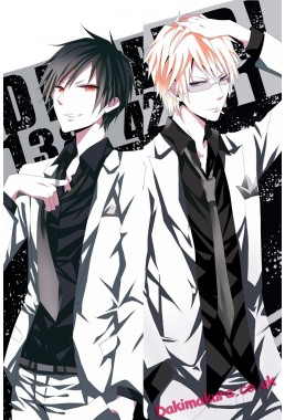 Izaya Orihara and Shizuo Heiwajima - Durarara Male Anime Dakimakura Japanese Hugging Body Pillow Covers