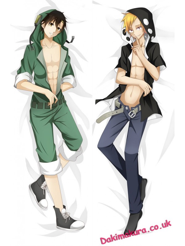 Kousuke Seto and Shuuya Kano - Kagerou Project Male Anime Dakimakura Japanese Hugging Body Pillow Cover