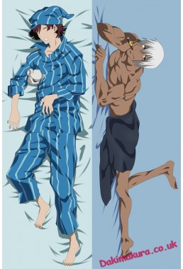 Leonardo Watch and Zapp Renfro - Blood Blockade Battlefron Male Anime Dakimakura Japanese Hugging Body Pillow Cover