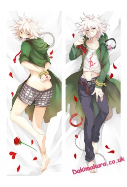 Nagito Komaeda - Dangan Ronpa Male Anime Dakimakura Japanese Hugging Body Pillow Cover