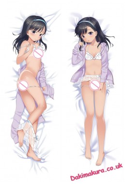 Cute Black Hair Anime Dakimakura Japanese Hugging Body Pillow Cover