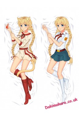 Cute Blonde Anime Dakimakura Japanese Hugging Body Pillow Cover