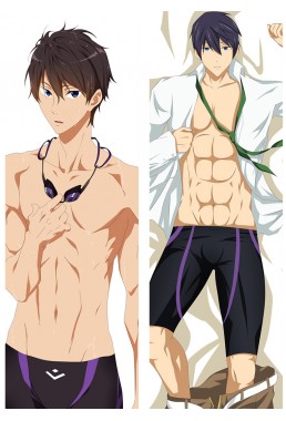 Haruka Nanase - Free! Male Anime Dakimakura Japanese Hugging Body Pillow Cover