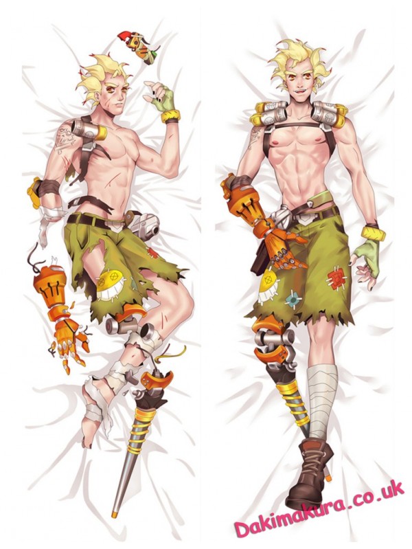 Junkrat - Overwatch Male Anime Dakimakura Japanese Hugging Body Pillow Cover