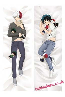 NEW SHOUTO TODOROKI AND IZUKU MIDORIYA - BOKU NO HERO ACADEMIA MALE ANIME DAKIMAKURA PILLOW COVER