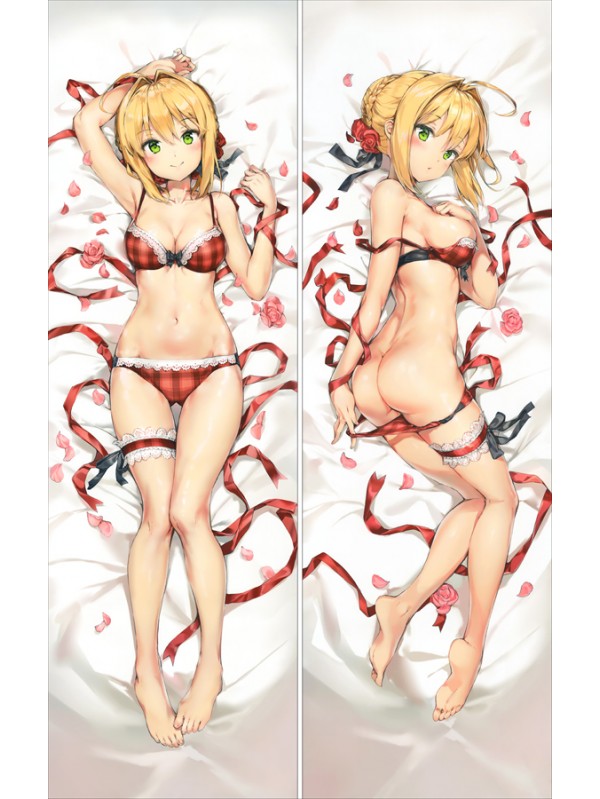 Fate Grand Order Nero CLAVDIVS CAESAR AVGVSTVS GERMANICVS Dakimakura Anime Pillow