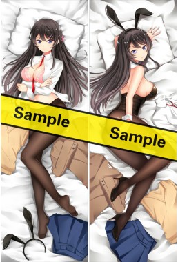 Rascal Does Not Dream of Bunny Girl Senpai Sakurajima Mai Dakimakura Anime Pillow