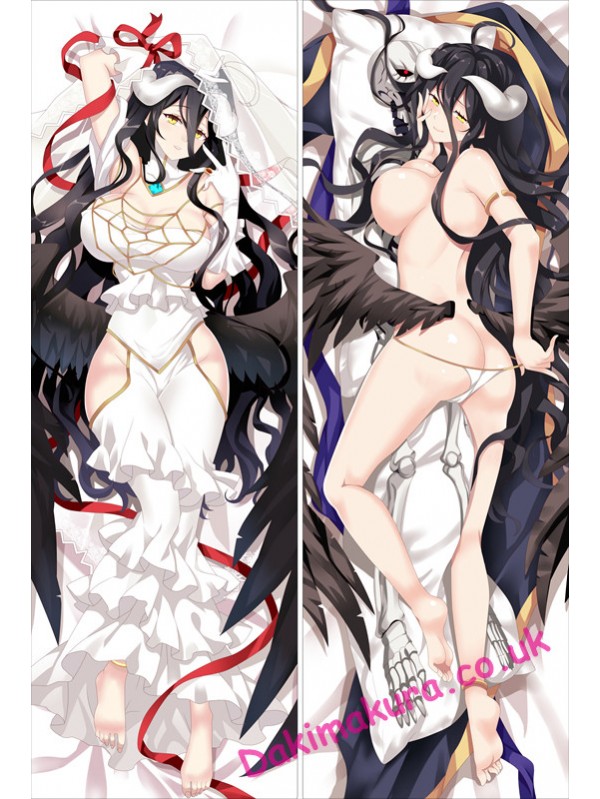 Overlord Albedo Anime Dakimakura Japanese Hugging Body PillowCase