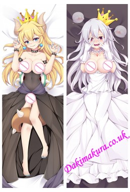 Super Mario Bowsette Princess Bowser Dakimakura 3d pillow japanese anime pillowcase