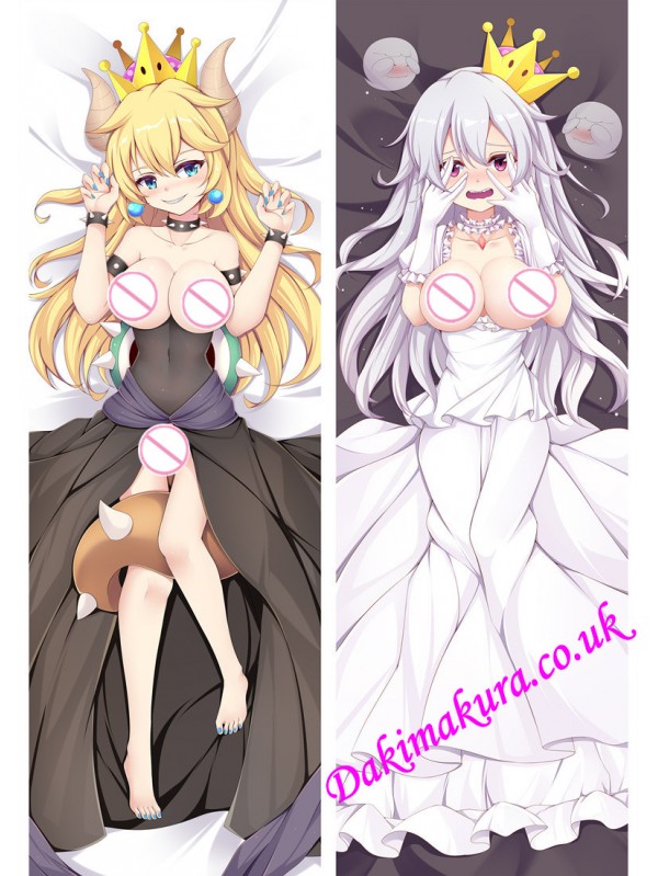 Super Mario Bowsette Princess Bowser Dakimakura 3d pillow japanese anime pillowcase