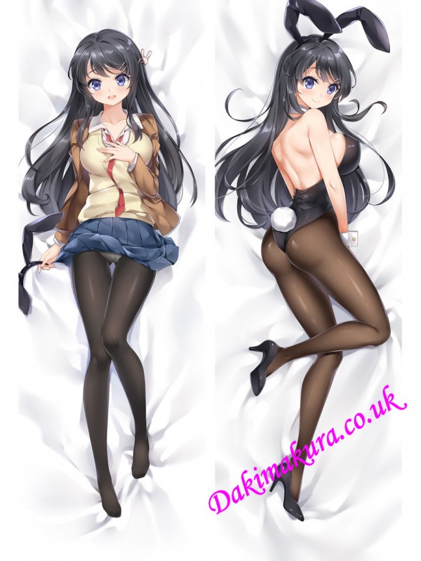 Rascal Does Not Dream of Bunny Girl Senpai Sakurajima Mai Anime Dakimakura Pillow