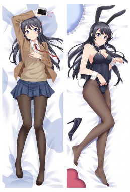 Rascal Does Not Dream of Bunny Girl Senpai Mai Sakurajima Dakimakura 3d pillow anime pillowcase