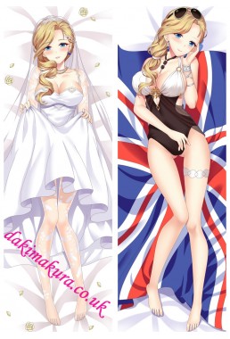 Hood - Azur Lane Full body waifu japanese anime pillowcases