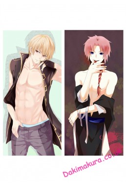 Okita Sougo and Kamui - GIntama Full body waifu japanese anime pillowcases