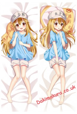 Platelet - Cells at Work Hugging body anime cuddle pillow covers