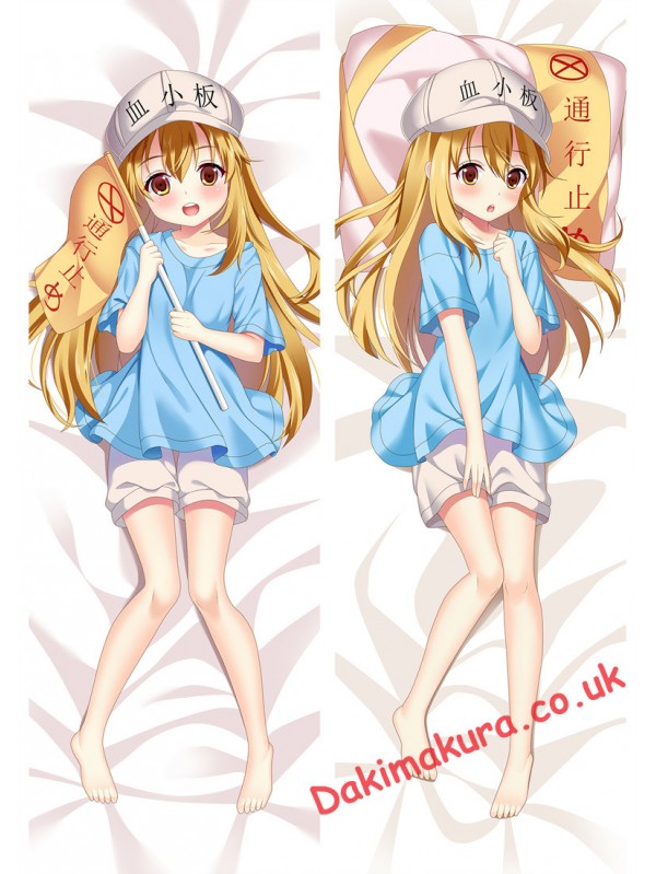 Platelet - Cells at Work Hugging body anime cuddle pillow covers