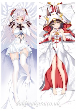 Nagato Azur Lane Anime Dakimakura Japanese Hugging Body PillowCase