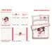 Megumi Kato - SaeKano Anime 4 Pieces Bedding Sets,Bed Sheet Duvet Cover with Pillow Covers