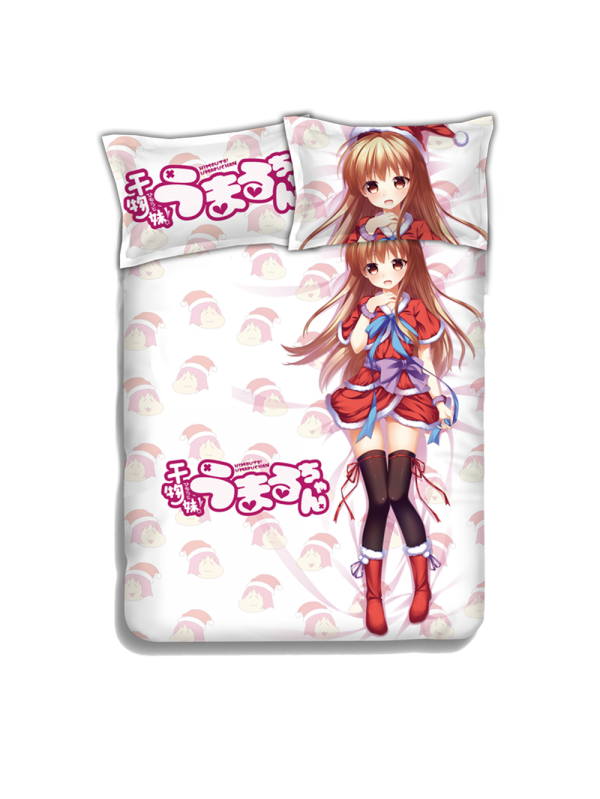 Umaru Doma - Himouto Umaru Chan Japanese Anime Bed Blanket Duvet Cover with Pillow Covers