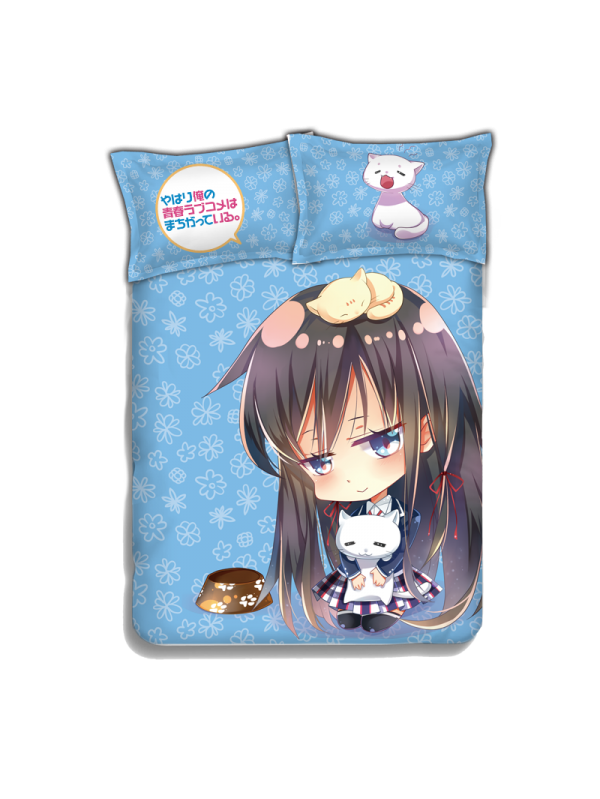 Yukino Yukinoshita - My Teen Romantic Comedy Bed Blanket Duvet Cover with Pillow Covers