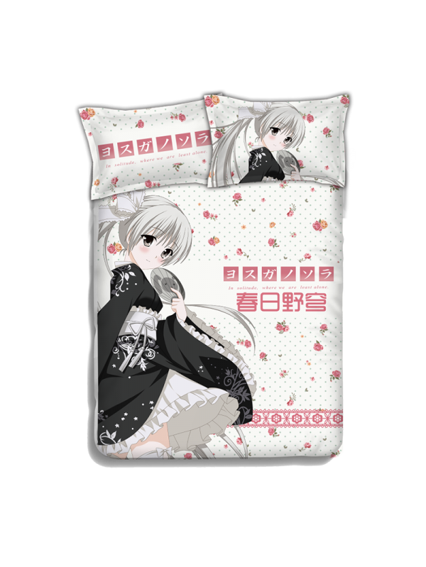 Sora Kasugano - Yosuga no Sora Japanese Anime Bed Blanket Duvet Cover with Pillow Covers