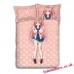 Kurashina Asuka Anime Bedding Sets,Bed Blanket & Duvet Cover,Bed Sheet with Pillow Covers