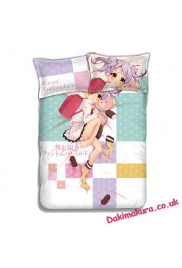 KUMAMAKURA Kurumi- Myriad Colors Phantom World Bed Sheet Duvet Cover with Pillow Covers