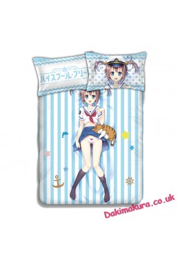 Akeno Misaki - High School Fleet Anime Bedding Sets,Bed Blanket & Duvet Cover,Bed Sheet