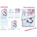 Rem - Re Zer Japanese Anime Bed Sheet Duvet Cover with Pillow Covers