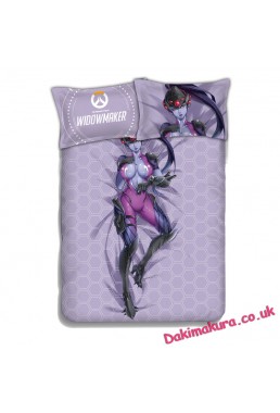 Widowmaker-Overwatch Japanese Anime Bed Blanket Duvet Cover with Pillow Covers