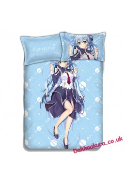 Yumemi Hoshino-planetarian the reverie of a little planet Bed Sheet Duvet Cover