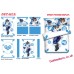 Mei - Overwatch Anime 4 Pieces Bedding Sets,Bed Sheet Duvet Cover with Pillow Covers