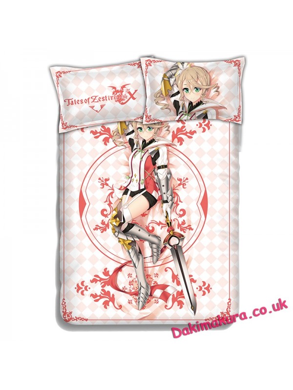 Alisha-Tales of Zestiria Japanese Anime Bed Sheet Duvet Cover with Pillow Covers