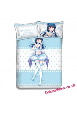 Tsushima Yoshiko-LoveLive Sunshine Anime Bed Blanket Duvet Cover with Pillow Covers