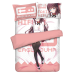 Takimoto Hifumi - New Game Anime Bedding Sets,Bed Blanket & Duvet Cover,Bed Sheet with Pillow Covers