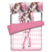 Kizuna Ai Anime 4 Pieces Bedding Sets,Bed Sheet Duvet Cover with Pillow Covers