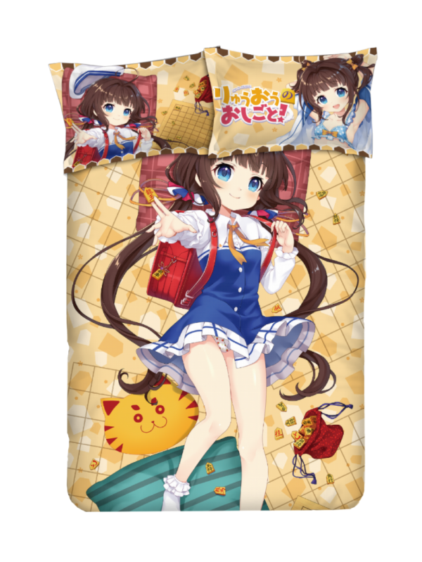 Ai Hinatsuru - Ryuuou no Oshigoto Anime 4 Pieces Bedding Sets,Bed Sheet Duvet Cover