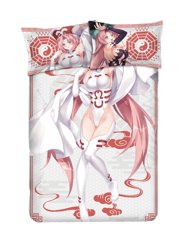 Daji Japanese Anime Bed Blanket Duvet Cover with Pillow Covers