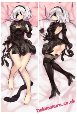 2B - Nier Automata Anime Dakimakura Japanese Hugging Body Pillow Cover