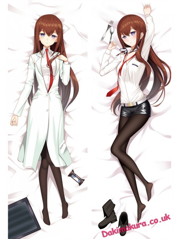 Kurisu Makise - Steins Gate Hugging body anime cuddle pillowcovers