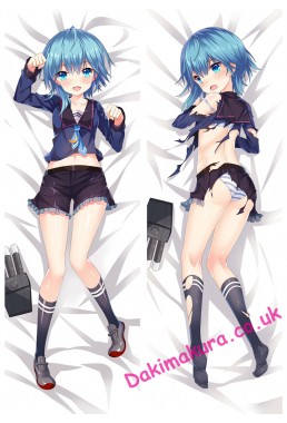 Blue Hair-Kantai Collection Long anime japenese love pillow cover