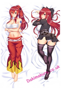 Erza Scarlet - Fairy Tail Hugging body anime cuddle pillowcovers