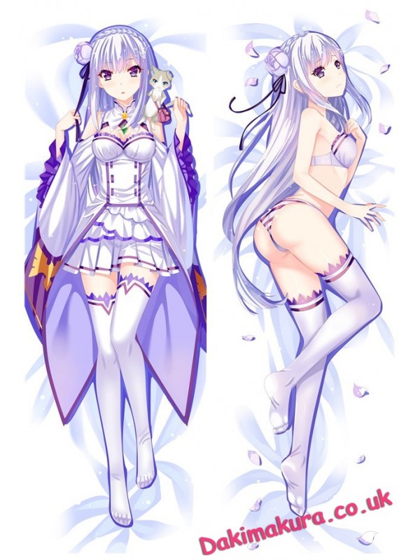 Emilia - Re Zero Full body waifu japanese anime pillowcases